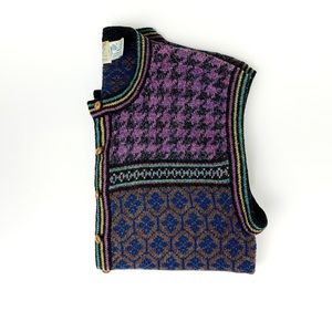 Vintage button up sweater by Susan Bristol